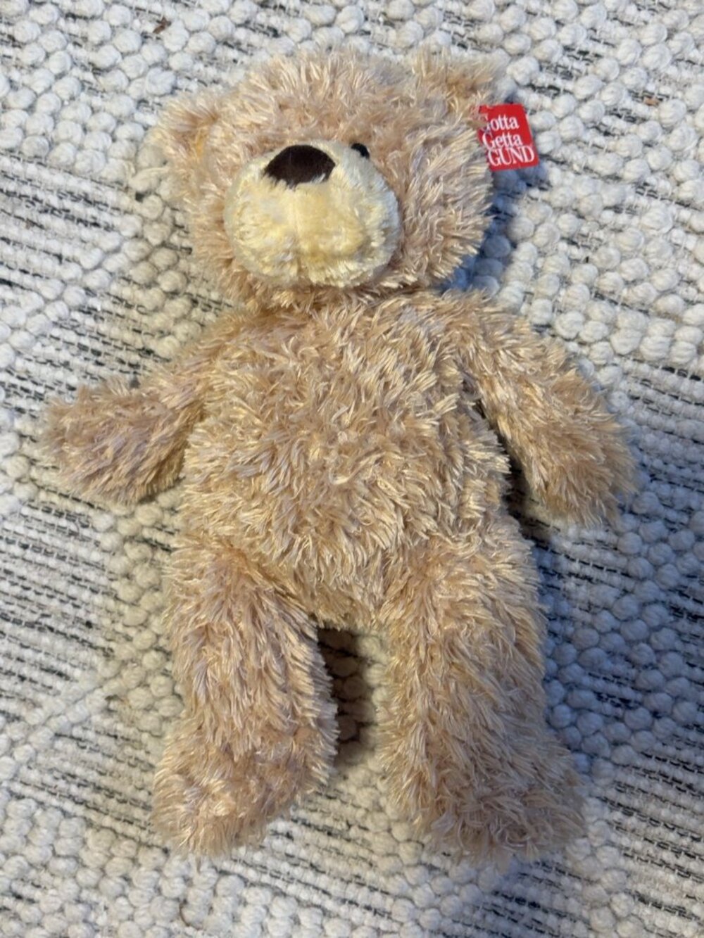GUND Stitchum 319923 Shaggy Teddy Bear Plush Gotta Getta GUND